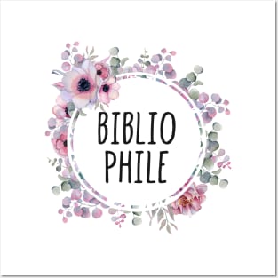 Bibliophile Flowers Posters and Art